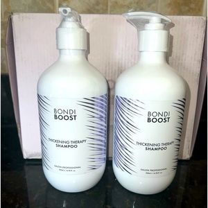 2 large bottles (16.9 oz each) of Bondi Boost Thickening Therapy Shampoo